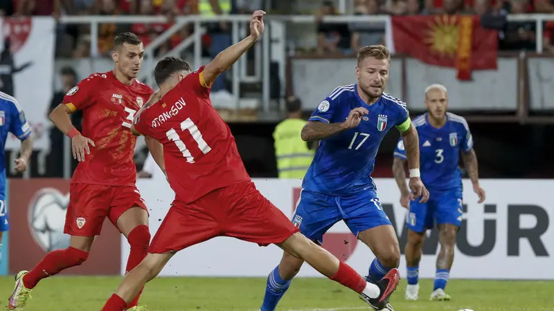 Italia Hadapi Laga Kualifikasi Euro 2024 Lawan Makedonia Utara