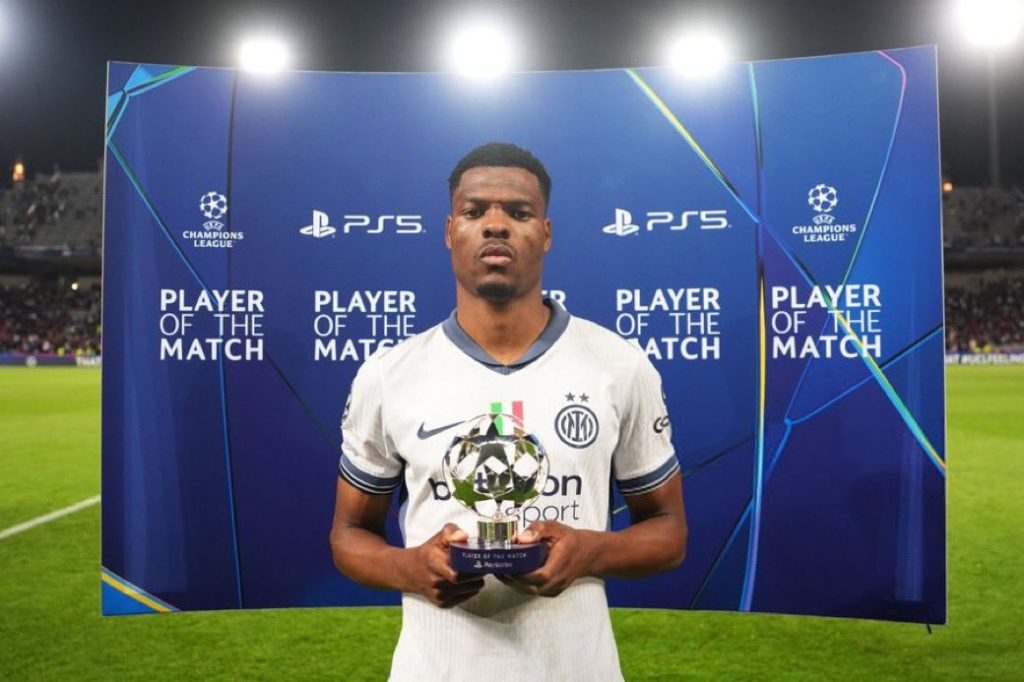 Man of the Match Barcelona vs Inter Milan: Denzel Dumfries