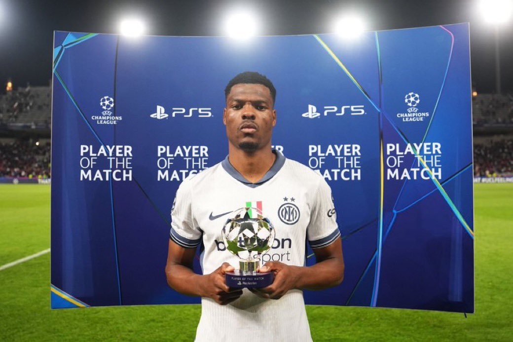 Man of the Match Barcelona vs Inter Milan: Denzel Dumfries