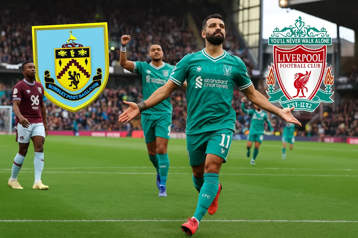 Mohamed Salah mengambil penalti di menit ke 95 untuk membawa Liverpool menang 1-0 atas Burnley.