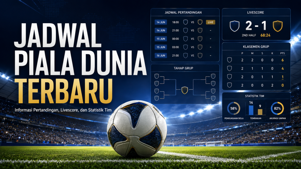 Jadwal Piala Dunia Terbaru