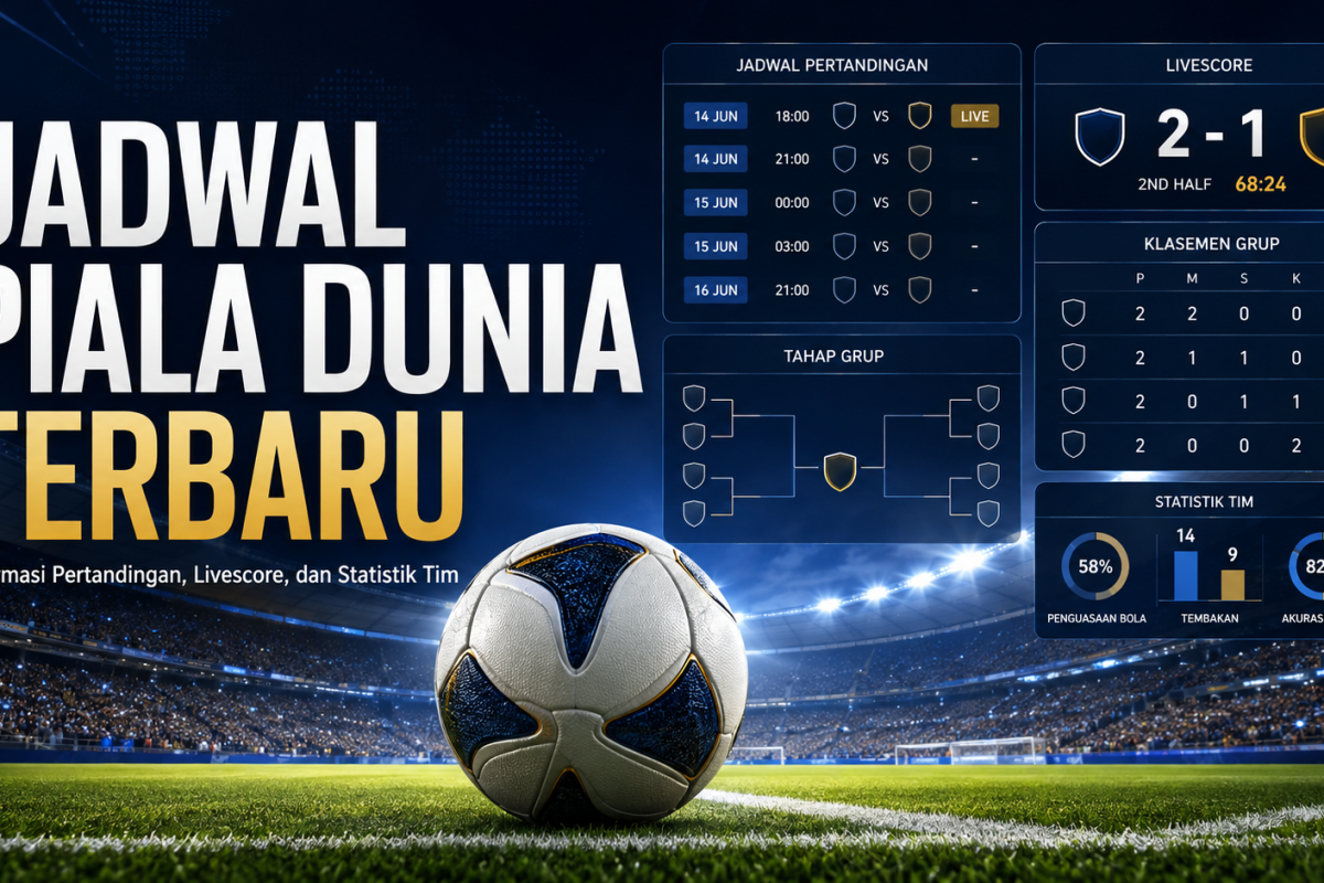 Jadwal Piala Dunia Terbaru